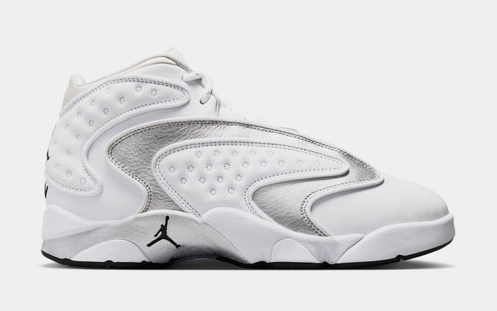 Air Jordan OG Womens Lifestyle Shoes (White/Metallic Silver/Black)