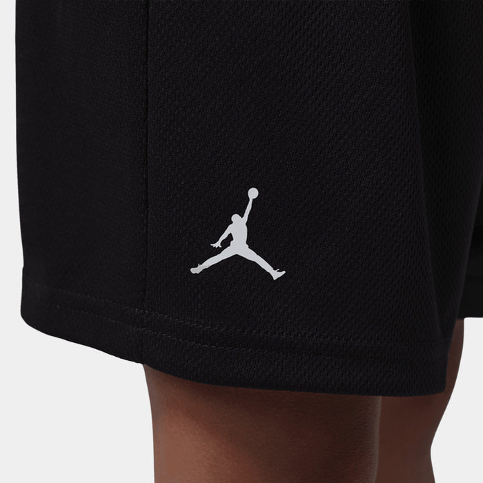 Air Jordan Sport Jersey And Mesh Short Infant Toddler Set (Black/Red)