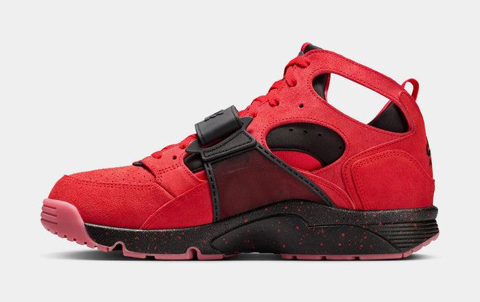 Air Trainer Huarache Mens Basketball Shoes (Challenge Red/Black/Challenge Red)