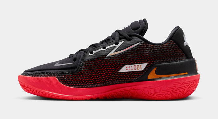Air Zoom GT Cut Mens Basketball Shoes (Black/Bright Crimson/Bright Ceramic)