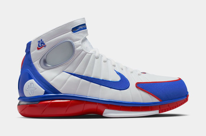 Air Zoom Huarache 2K4 All Star Mens Basketball Shoes (White/Varsity Royal/Varsity Red)