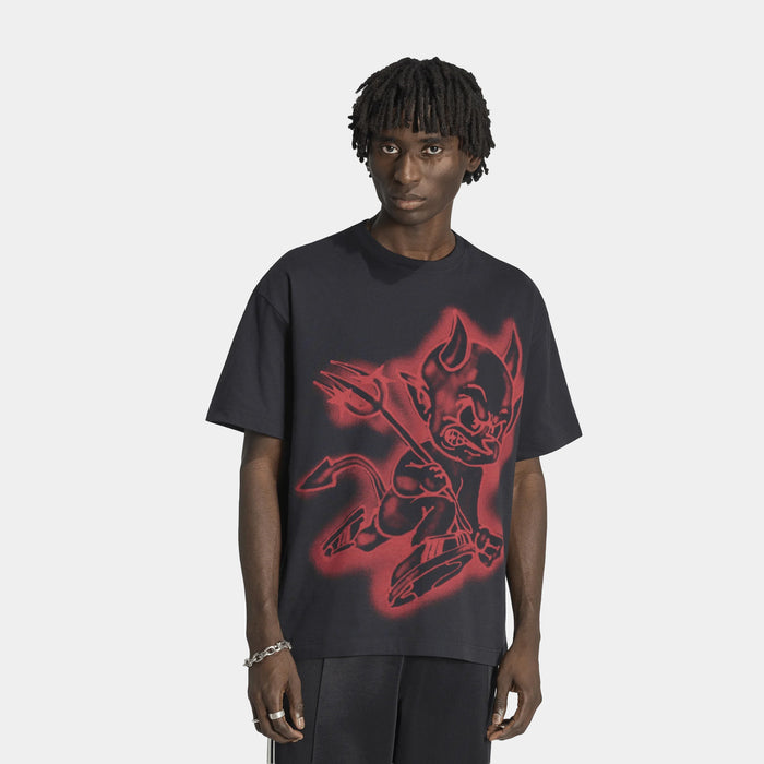 Airbrush Mens Short Sleeve Shirt (Black)