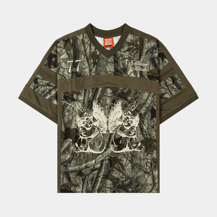 Angels Camo Mesh Mens Jersey (Grey/Brown)