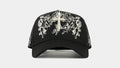 Angels Snapback Mens Hat (Black/Cream)