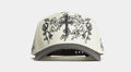 Angels Snapback Mens Hat (Cream/Grey)