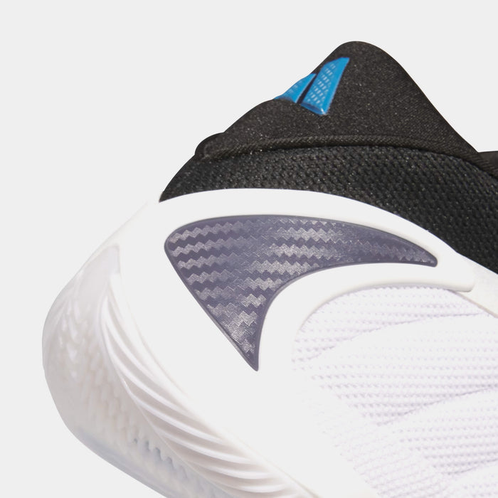 Anthony Edwards 2 Alphadawg Grade School Basketball Shoes (Footwear White/Core Black/Dusty Ink)