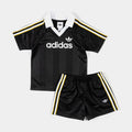 Archive Jersey Short Infant Toddler Set (Black)