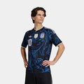 Argentina 26 Away Replica Messi Mens Jersey (Black/Lucid Blue/Blue Burst)