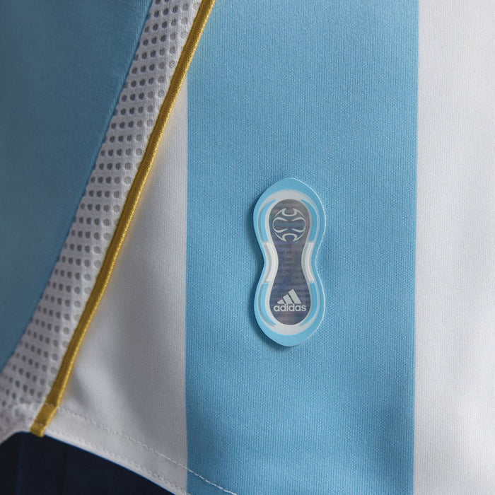 Argentina Home 2006 Messi Mens Jersey (White)