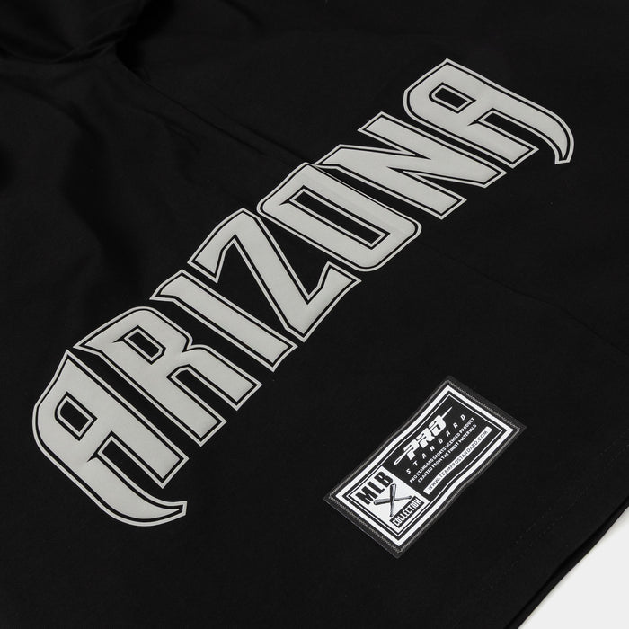 Arizona Diamondbacks Street Team Drop Shoulder Mens Short Sleeve Shirt (Black/Gray)