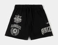 Arizona Diamondbacks Street Team Fleece Mens Shorts (Black/Gray)