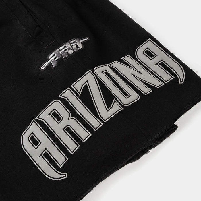 Arizona Diamondbacks Street Team Fleece Mens Shorts (Black/Gray)