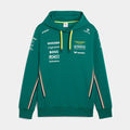 Aston Martin Aramco F1 Team Replica Mens Hoodie (Green Lux)