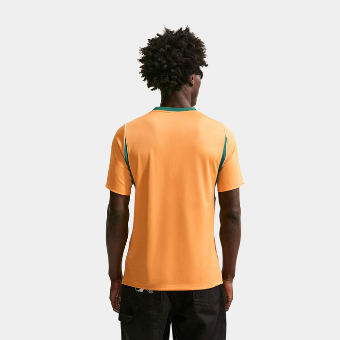 Australia 2026 Stadium Home Dri-FIT Soccer Mens Jersey (Sport Gold/Mystic Green)