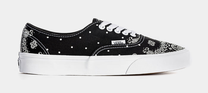 Authentic Mens Skate Shoes (Black/White)