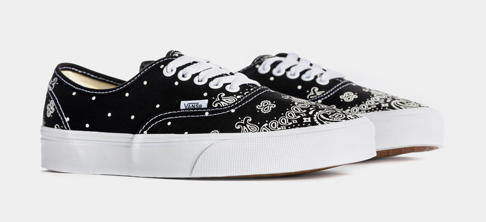 Authentic Mens Skate Shoes (Black/White)