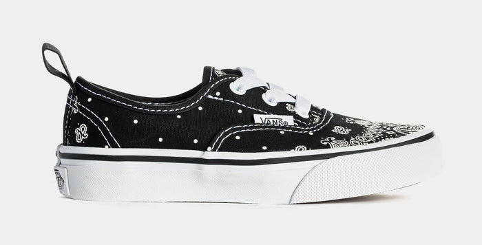 Authentic Preschool Lifestyle Shoes (Black/White)