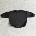 Baby cotton fall BLACK romper   LR0241