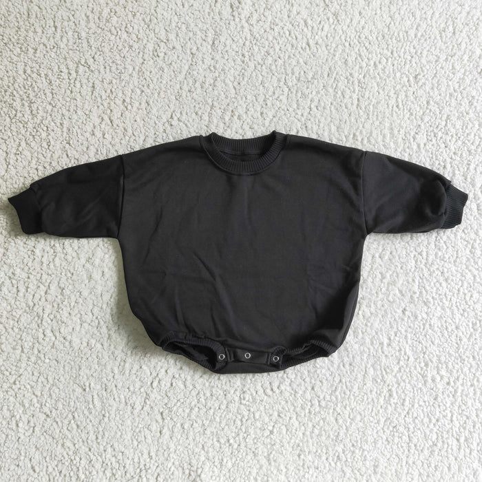 Baby cotton fall BLACK romper   LR0241