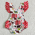 Baby girls bubble romper   D7-11