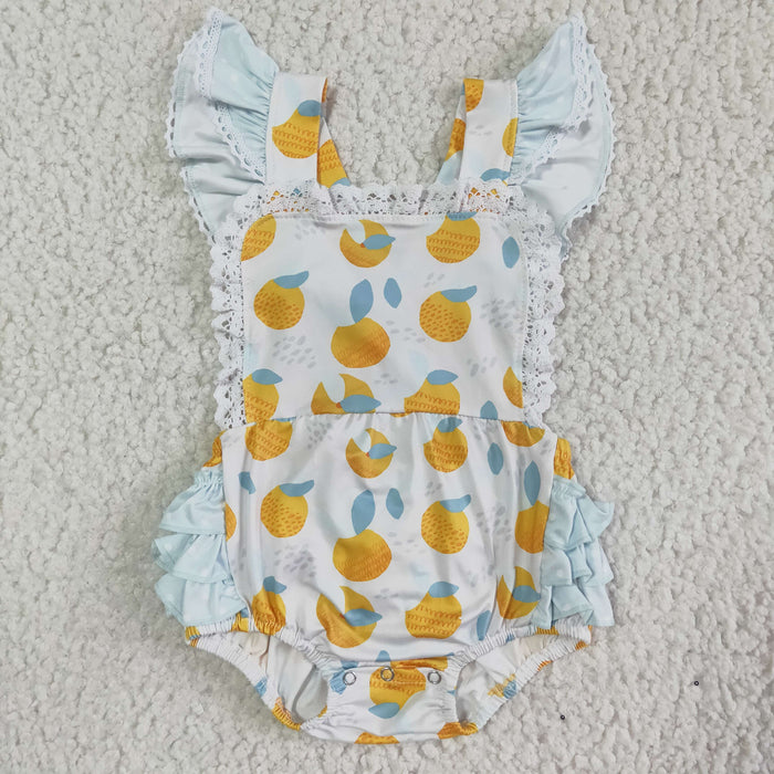 Baby girls bubble romper   SR0033
