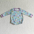 Baby Girls long sleeve romper      LR0102