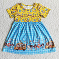 Back to school dress D3-19
