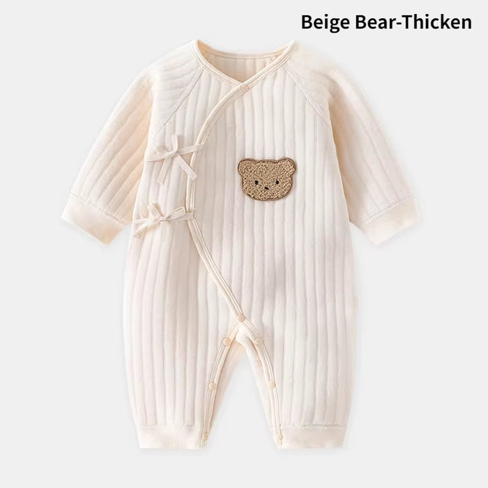 Beige Bear-Thicken / 3-6 Months