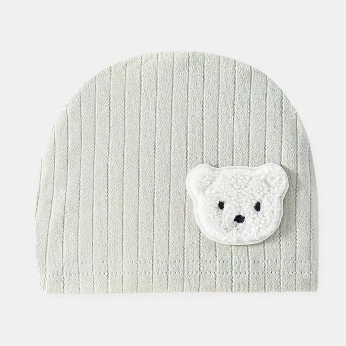 Bear Green Hat / 3-6 Months