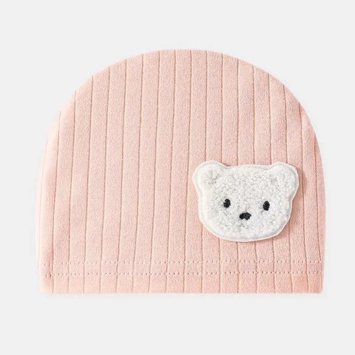 Bear Pink Hat / 3-6 Months