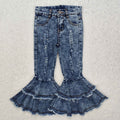 Bell bottom Distressed jeans C1-13