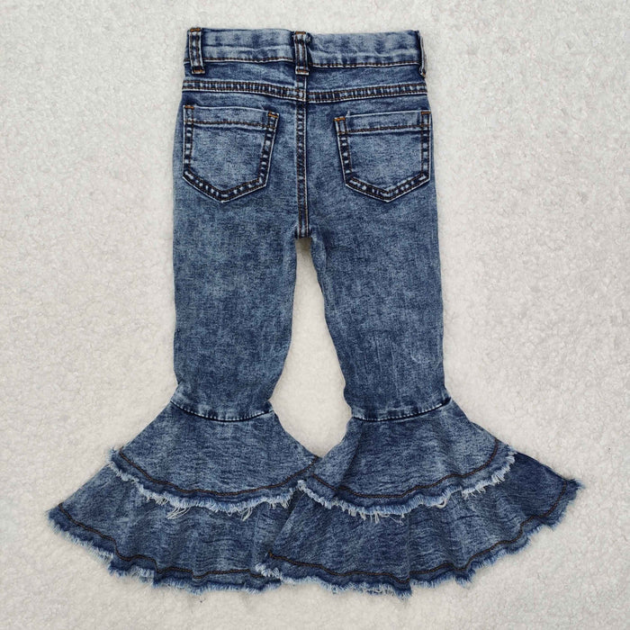 Bell bottom Distressed jeans C1-13
