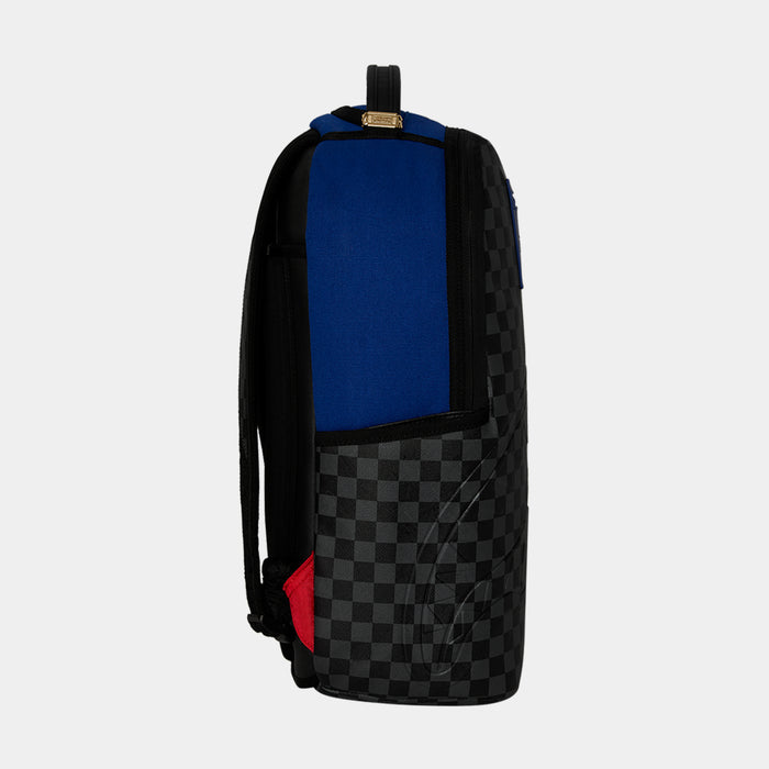 Bench Clearing Mens Backpack (Black/Blue)