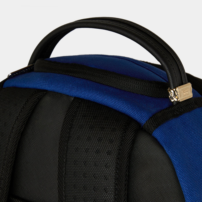Bench Clearing Mens Backpack (Black/Blue)