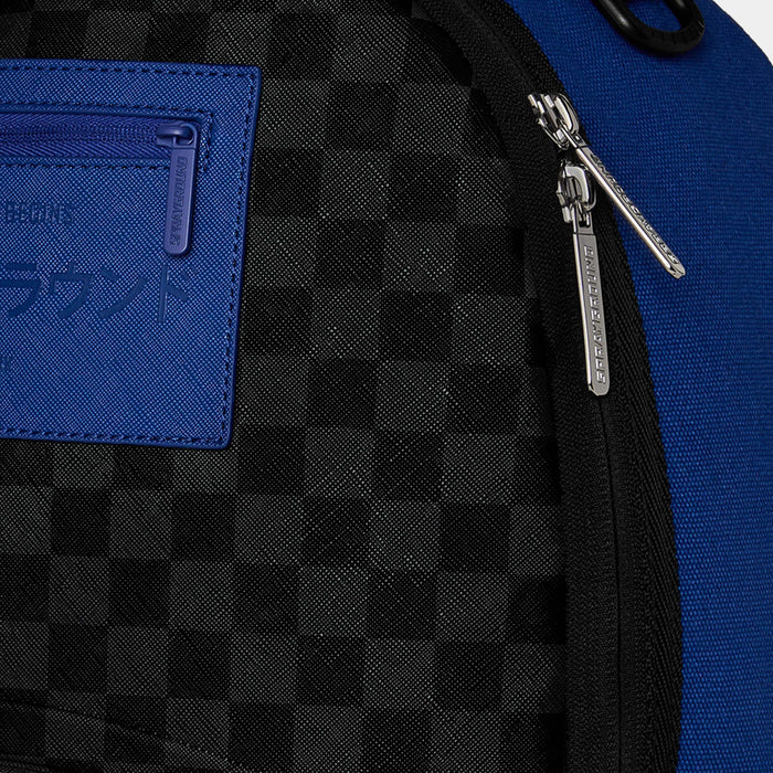 Bench Clearing Mens Backpack (Black/Blue)