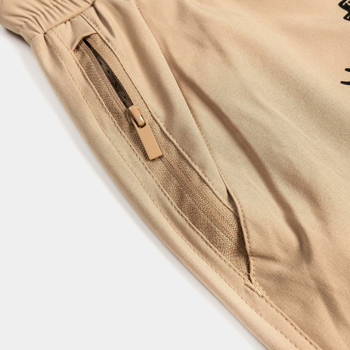 Blessed Hybrid Mens Shorts (Tan/Black)