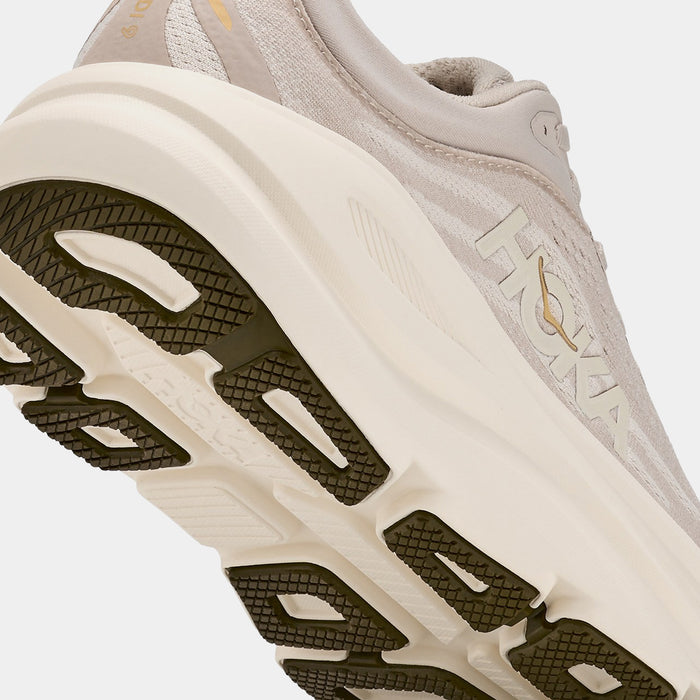 Bondi 9 Womens Running Shoes (River Rock Grey/Alabaster)