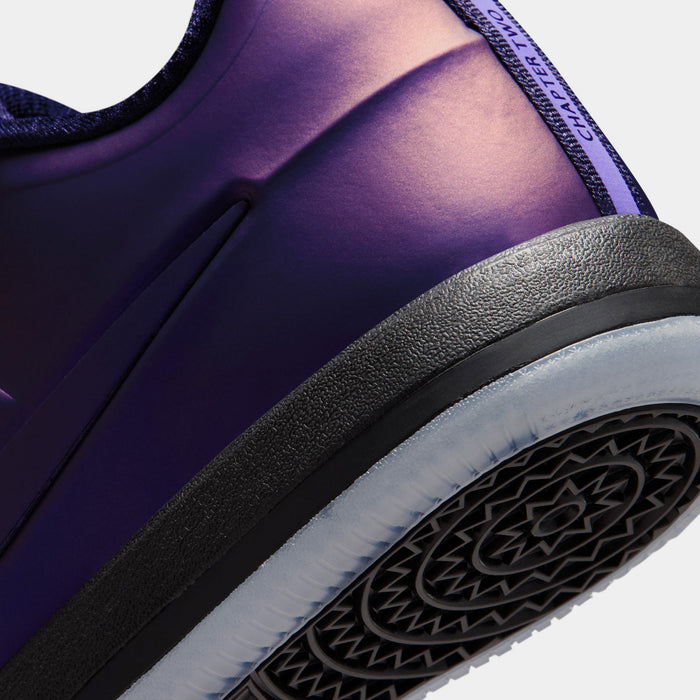 Book 2 Eggplant Foamposite Mens Basketball Shoes (Varsity Purple/Black)
