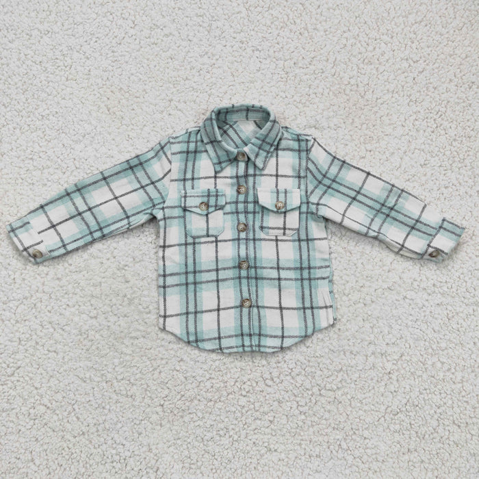 Boys cotton spring BLUE shirt BT0169