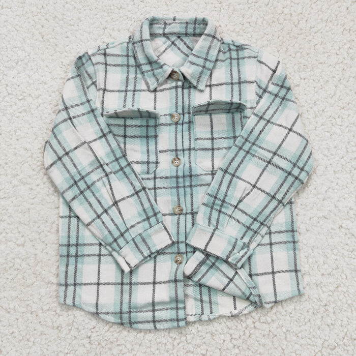 Boys cotton spring BLUE shirt BT0169