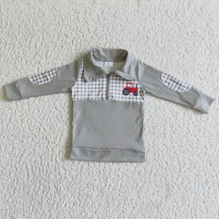 Boys gray pullover   BT0035