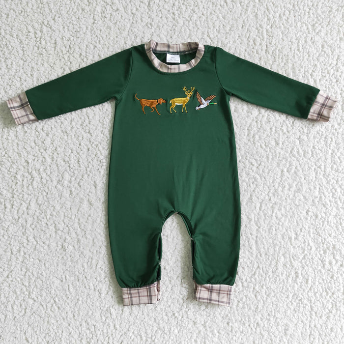 Boys long sleeve fall romper    LR0107