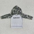 Boys long sleeve hooded top    6 A30-28