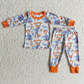 Boys long sleeved pajamas  6 B10-23
