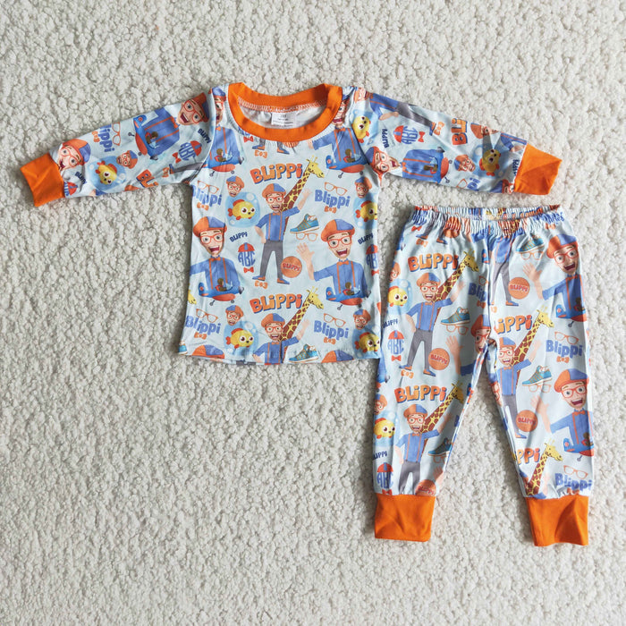 Boys long sleeved pajamas  6 B10-23