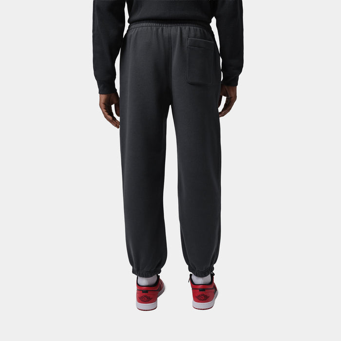 Brooklyn Fleece Cuffed Mens Pants (Off Noir)