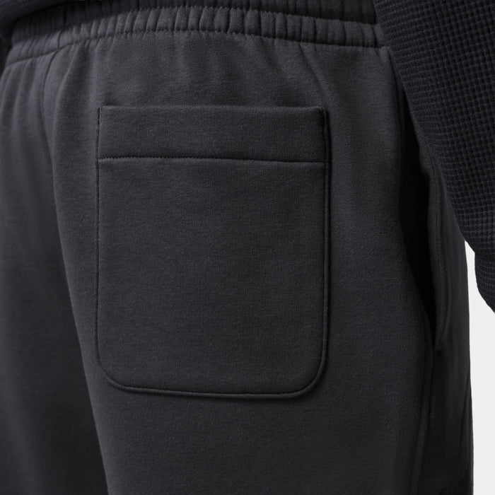 Brooklyn Fleece Cuffed Mens Pants (Off Noir)