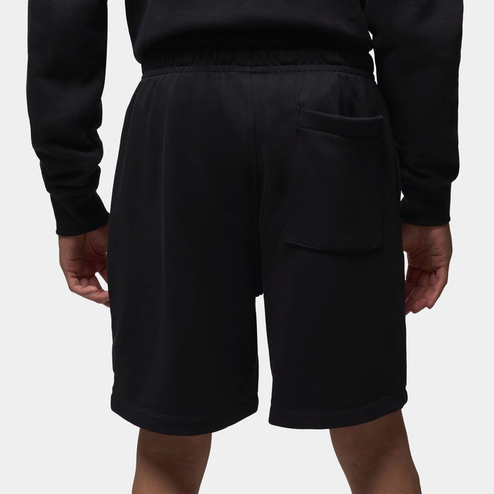 Brooklyn Fleece Mens Shorts (Black/White)