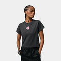 Brooklyn Graphic Womens Short Sleeve Shirt (Anthracite)