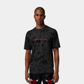 Brooklyn Mens Short Sleeve Shirt (Black/University Red)